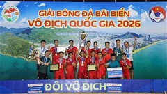 Hạ Huế Time Square, Đà Nẵng giành chức vô địch bóng đá bãi biển